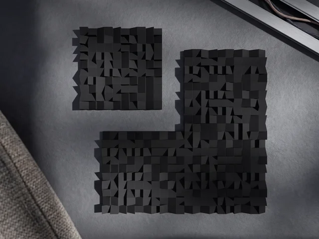 Panel de Difusión de Sonido — accesorio musical impreso en 3D